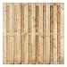 Elephant schutting verduurzaamd Vuren FSC 45x1800x1800mm 17 planks recht RVS geschroefd