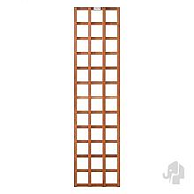 Elephant rechte trellis duurzaam hardhout FSC 550x1800mm met rechte latten RVS geschroefd