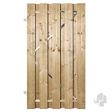 Elephant tuindeur met stalen frame Vuren FSC 52x1000x1800mm verduurzaamd / RVS geschroefd