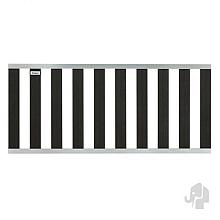 Elephant tuinhek Design houtcomposiet FSC/GRS 17x1800x800mm antraciet met aluminium RVS geschr.