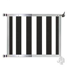 Elephant poortje Design houtcomposiet FSC/GRS 17x1000x800mm antraciet/alu incl sluiting/beslag