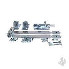 Elephant beslagset luxe poortjes verzinkt staal tbv luxe tuinpoort 100x70/90cm >