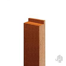 Elephant steunpiket duurzaam hardhout 70x95x300mm tbv dubbele Belmonte/Belvedere poort