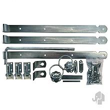 Elephant beslagset tbv poort Belvedere enkel vaste hengen, duimen en poortsluiting verzinkt