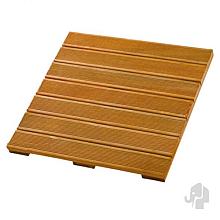 Elephant terrastegel Bangkirai hardhout 24x500x500mm met fijne ribbel profiel