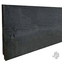 Elephant Zweeds rabat verduurzaamd Vuren FSC 14/28x180(195)mm fijnbezaagd dekkend zwart geverfd
