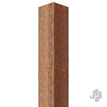 Elephant gezaagde paal Azobé hardhout  60x60mm gepunt