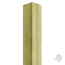 Elephant geschaafde paal verduurzaamd Vuren FSC 69x69mm zonder punt >