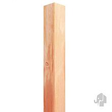 Elephant geschaafde paal Douglas PEFC 50x50mm ongepunt (tbv hekken/poortjes)