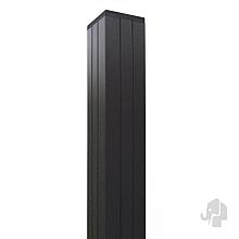 Elephant geassembleerde paal Modular/M&M aluminium 68x68x2700mm antraciet tbv schutting 180cm hoog