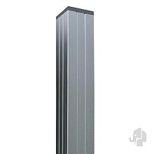 Elephant geassembleerde paal Modular/M&M aluminium 68x68x2700mm geanodiseerd tbv schutting 180cm h.